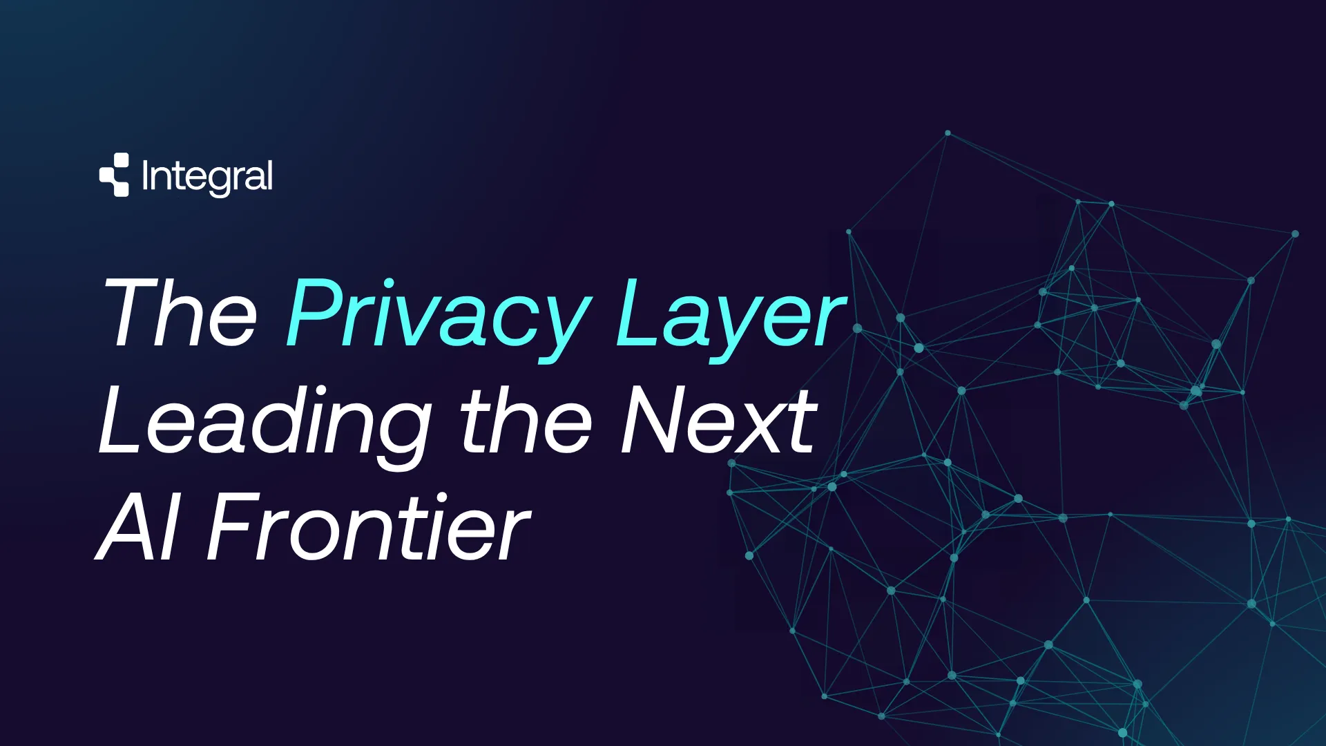 The Privacy Layer Leading the Next AI Frontier
